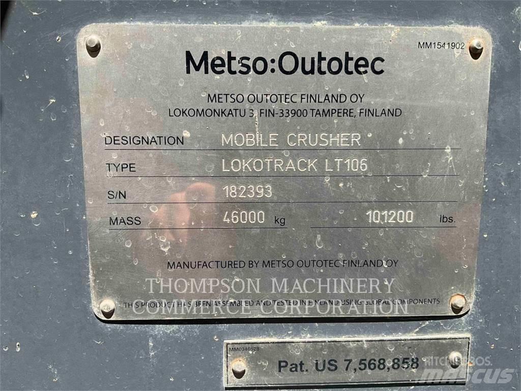 Metso LT106 이동식 분쇄기