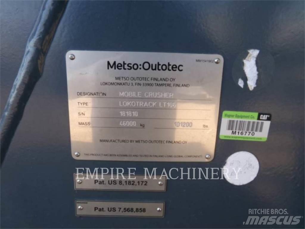 Metso LT106 이동식 분쇄기