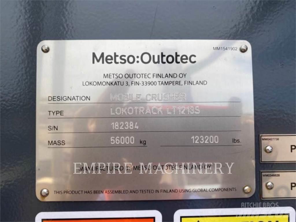 Metso LT1213S 이동식 분쇄기