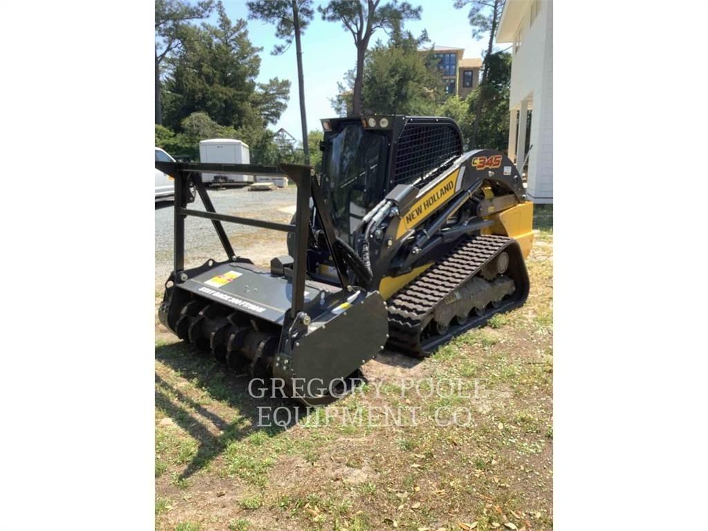 New Holland C345 궤도식 로우더