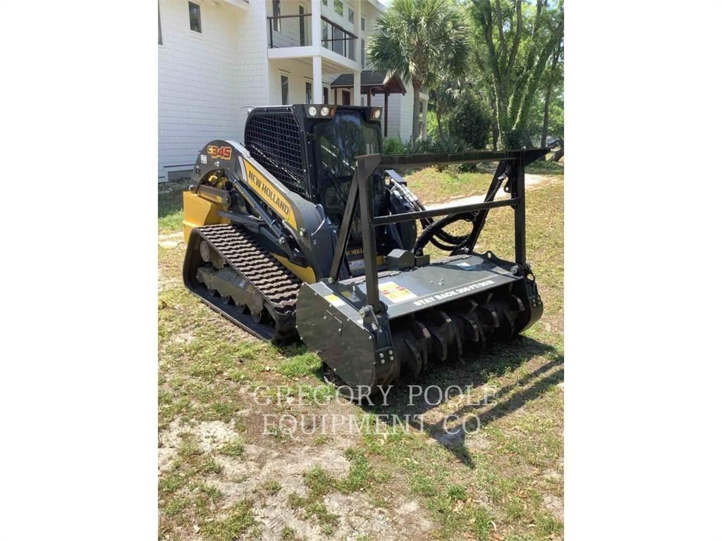 New Holland C345 궤도식 로우더