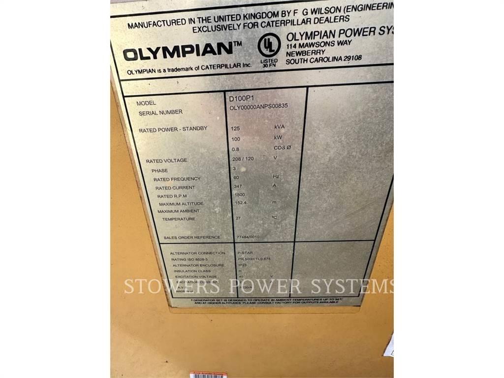 Olympian D100P1 디젤 발전기