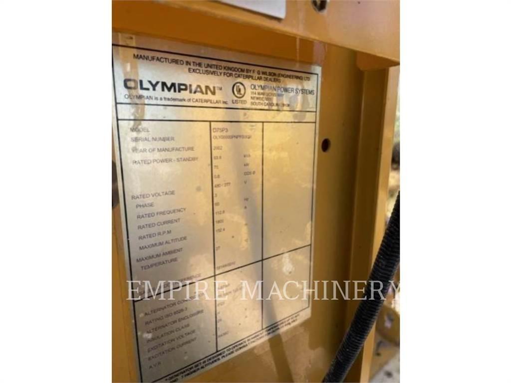 Olympian D75P3 디젤 발전기