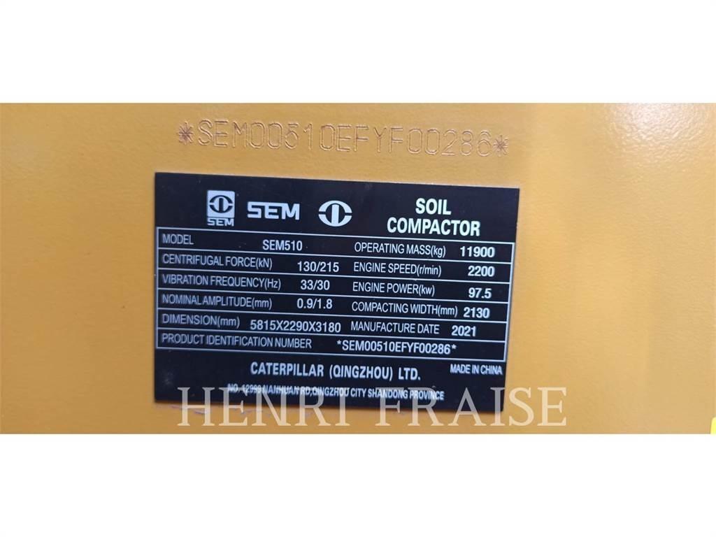 SEM MACHINERY 510 토양 다짐기