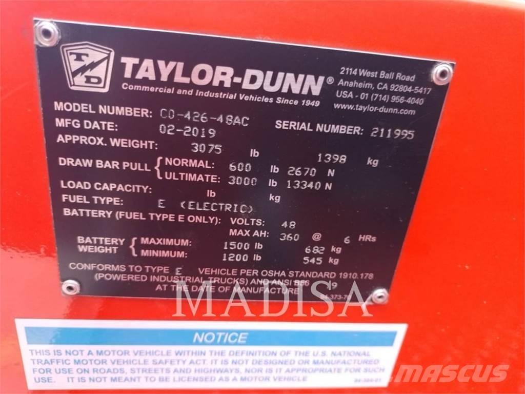 Taylor-Dunn C-426 그 외 지게차