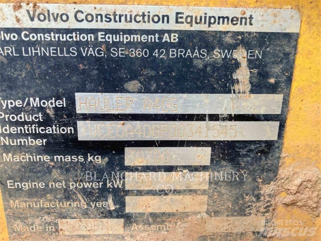 Volvo A40G 연결식 홀러
