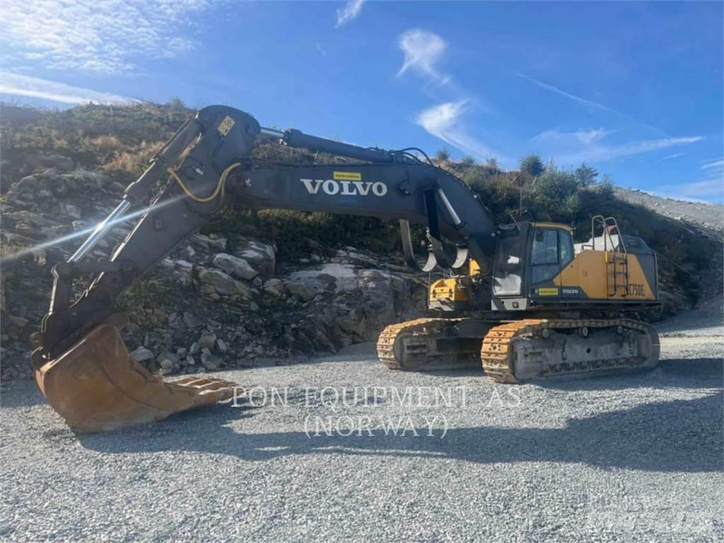 Volvo EC750 대형 굴삭기 29톤 이상