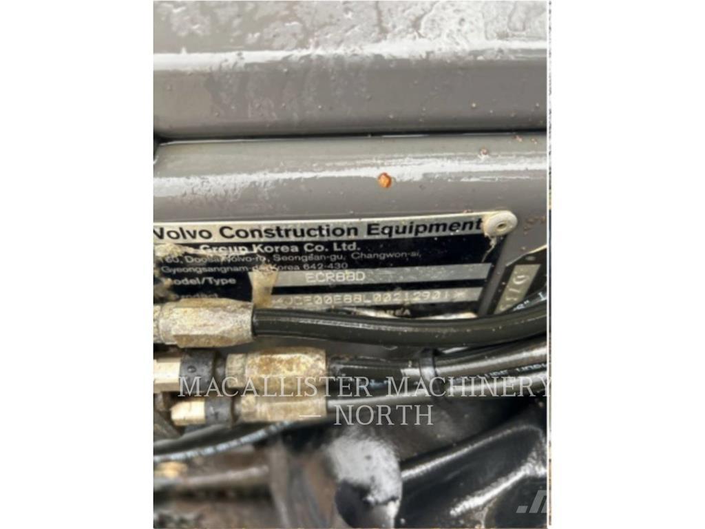 Volvo ECR88 대형 굴삭기 29톤 이상
