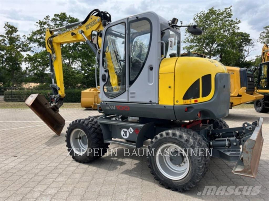 Wacker EW100  휠 굴삭기