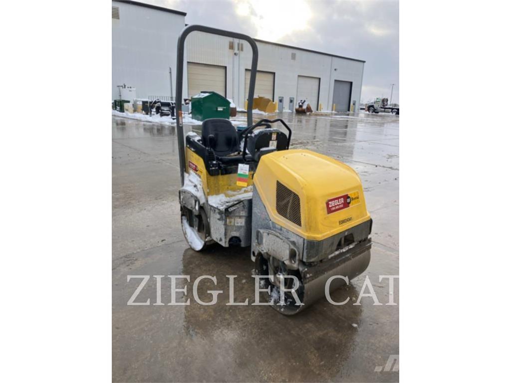 Wacker RD12 트윈 드럼 롤러