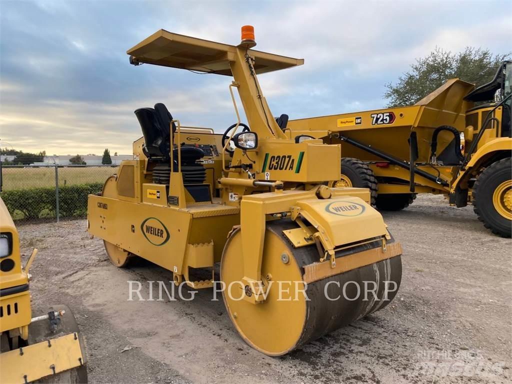 Weiler C307A 트윈 드럼 롤러