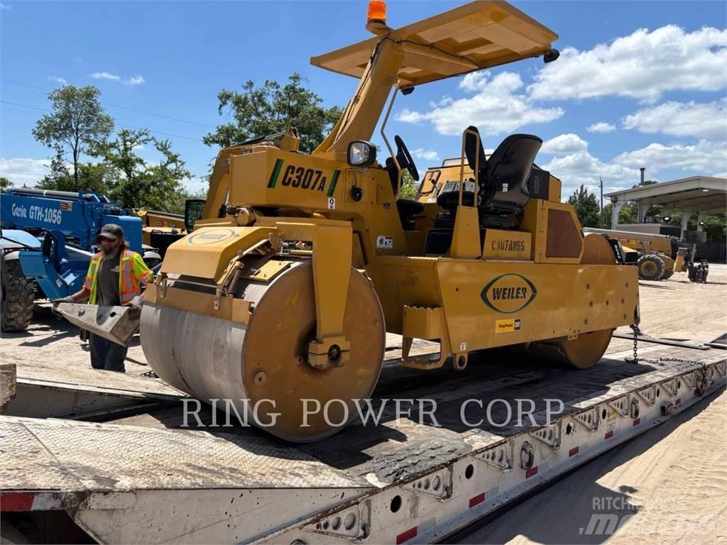 Weiler C307A 트윈 드럼 롤러