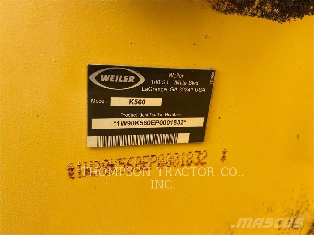 Weiler K560FV 굴절식 크레인