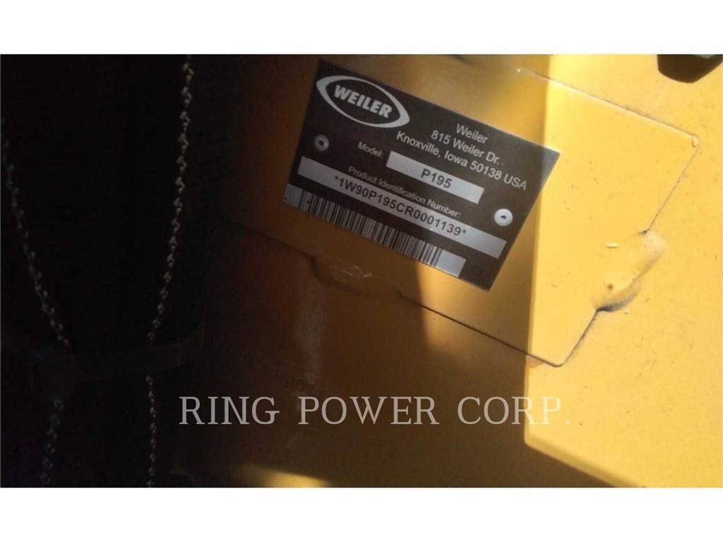 Weiler P195 아스팔트 리사이클러