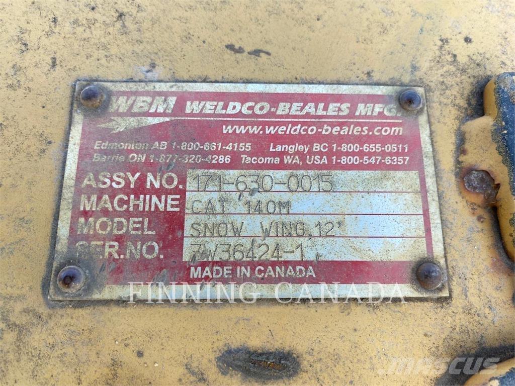 Weldco Beales 140M 제설기