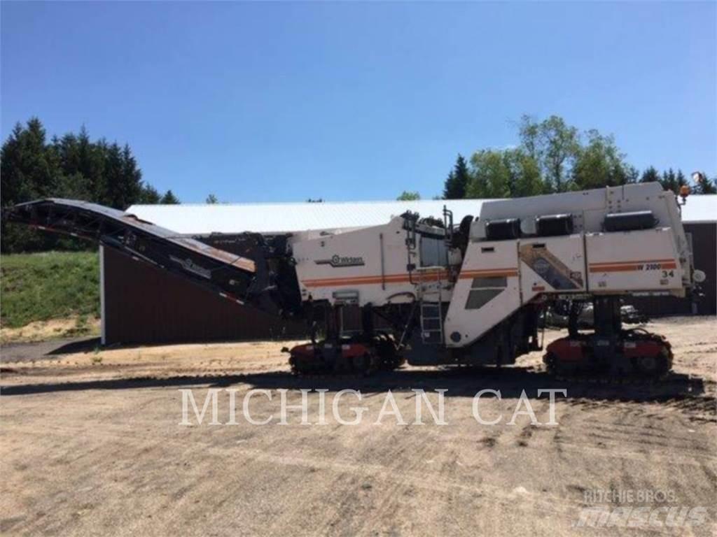 Wirtgen W2100 아스팔트 콜드 밀링 기계