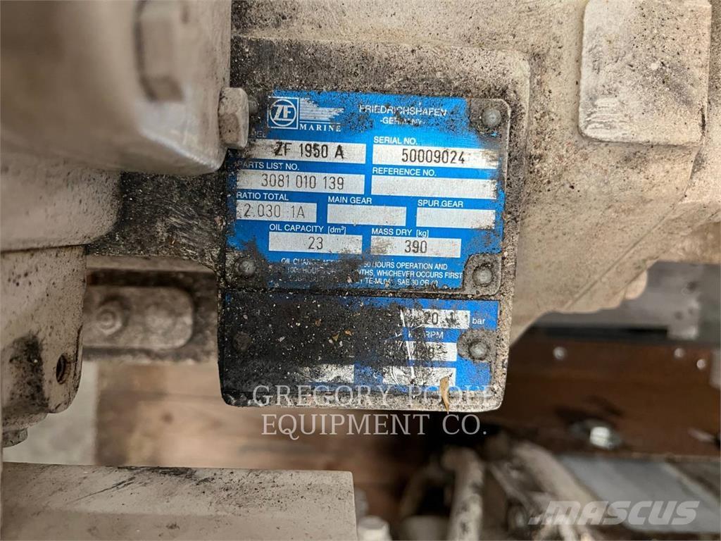 ZF TRANSMISSION 1950A 선박보조엔진