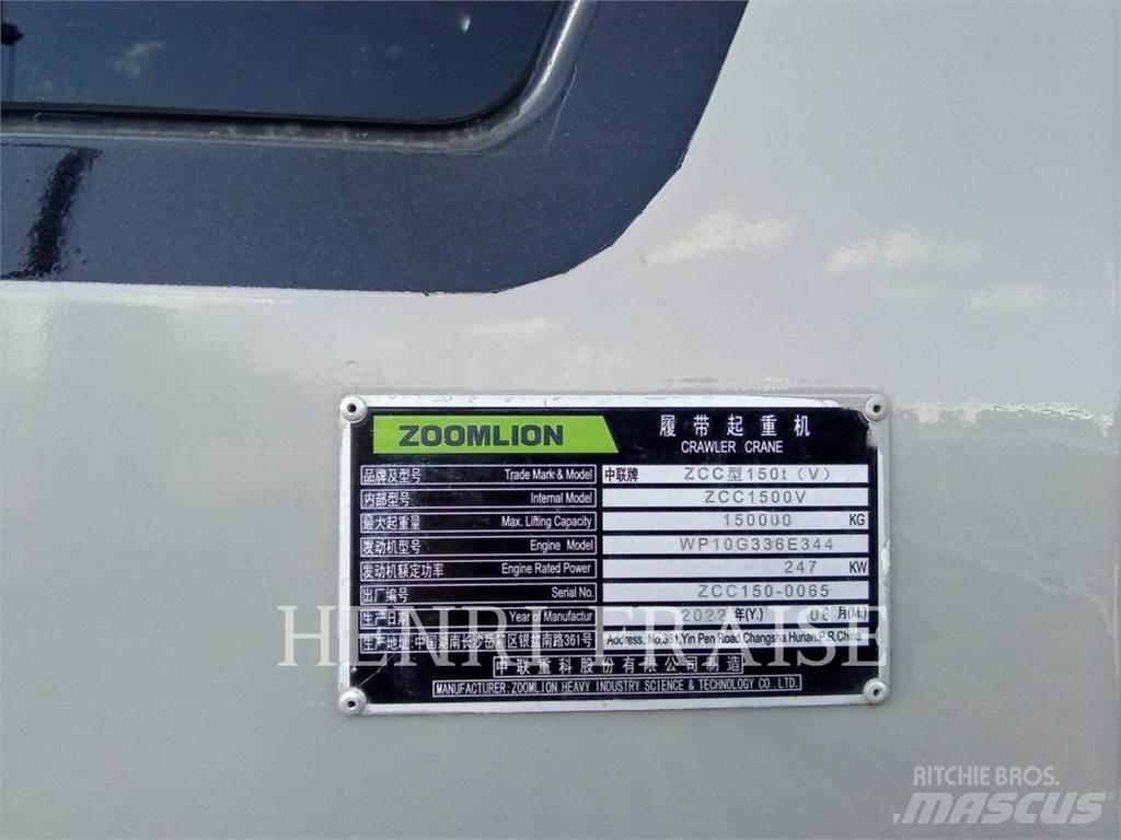 Zoomlion ZCC1500V A/T 크레인