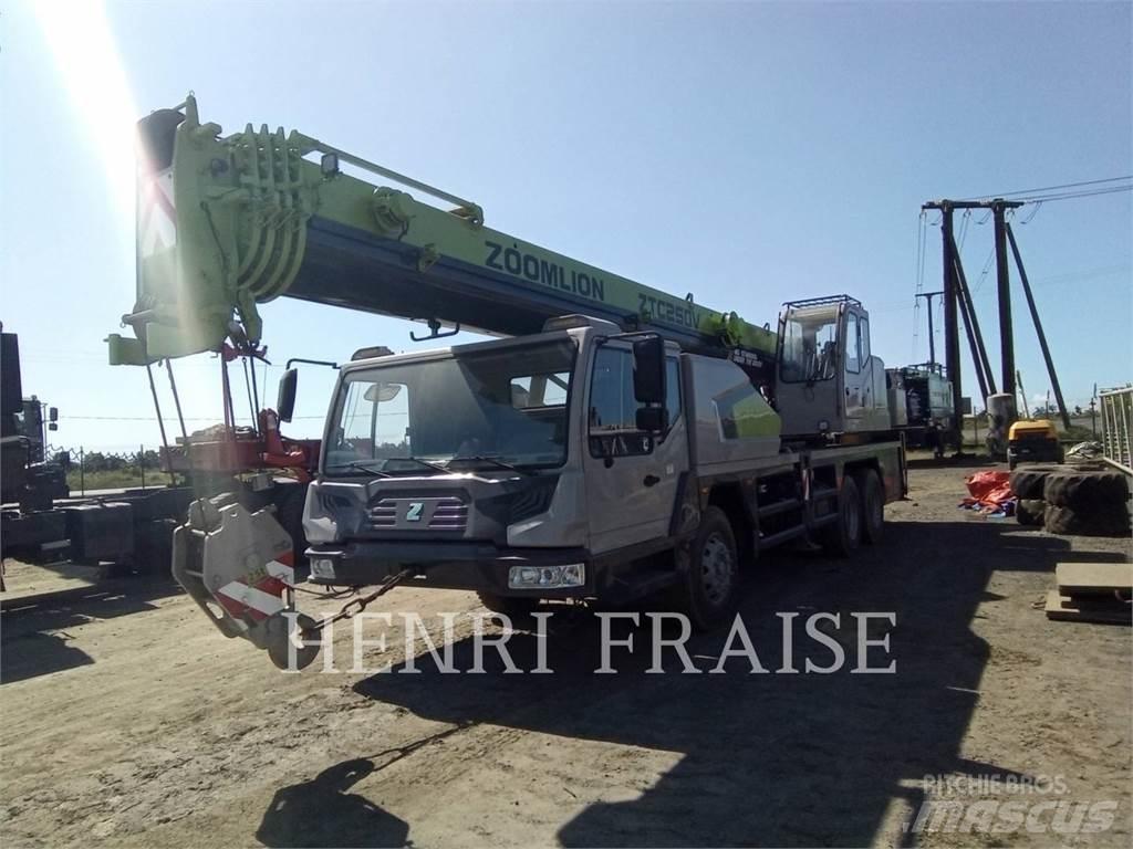 Zoomlion ZTC250V31 A/T 크레인