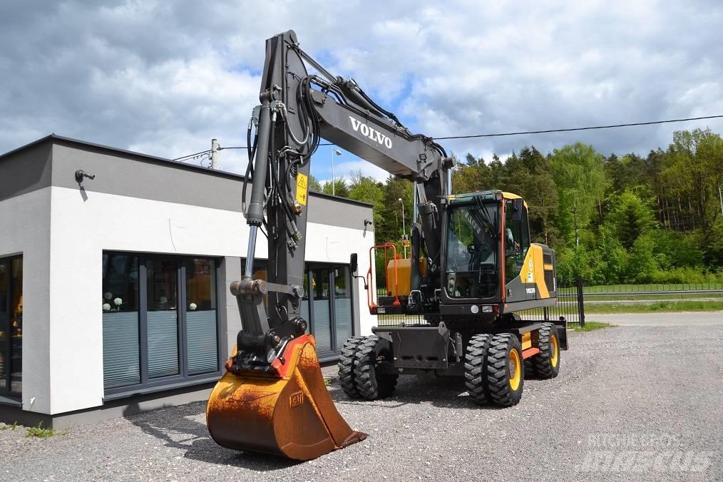 Volvo EW 180 E  휠 굴삭기