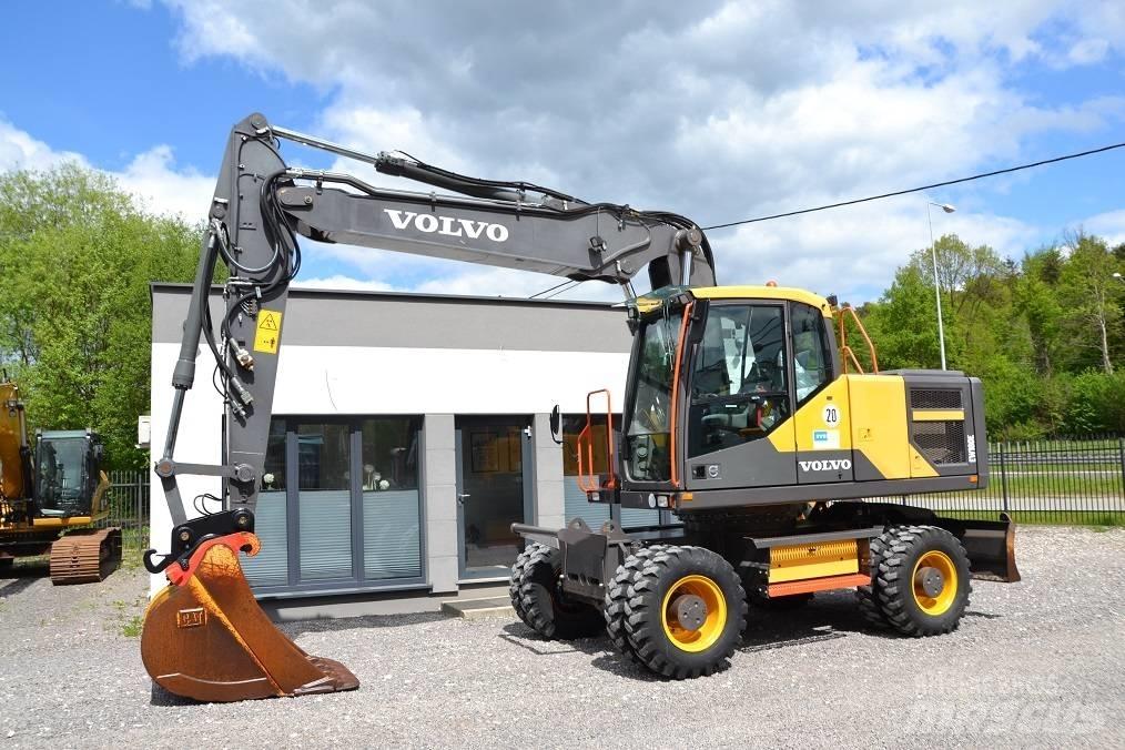 Volvo EW 180 E  휠 굴삭기