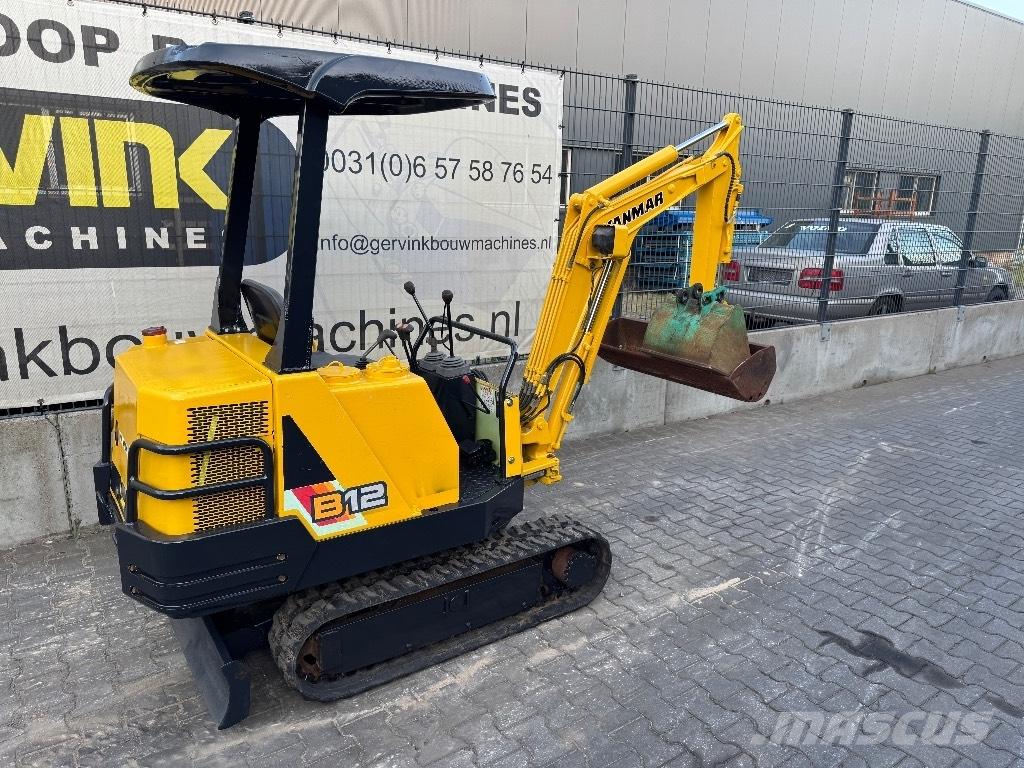 Yanmar B12 소형 굴삭기 7톤 미만
