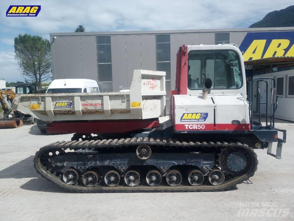 Takeuchi TCR 50  궤도식 덤프