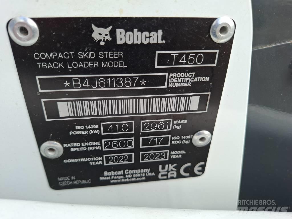 Bobcat T 450  스키드로더