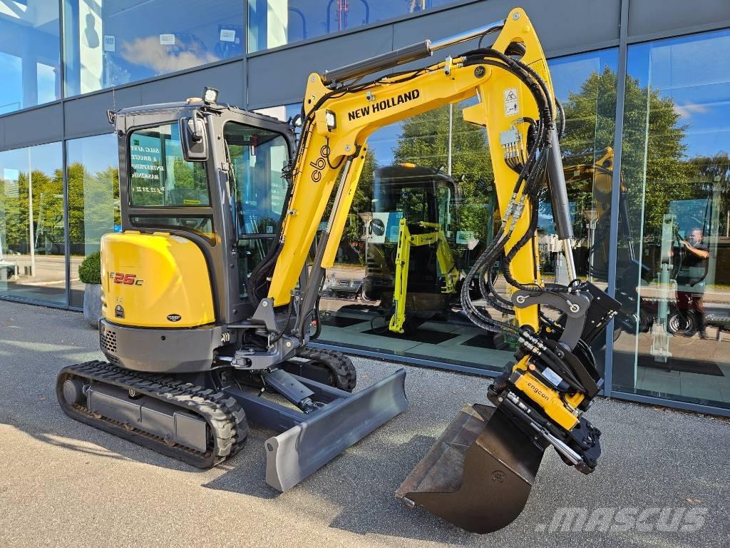 New Holland E 26 C 소형 굴삭기 7톤 미만