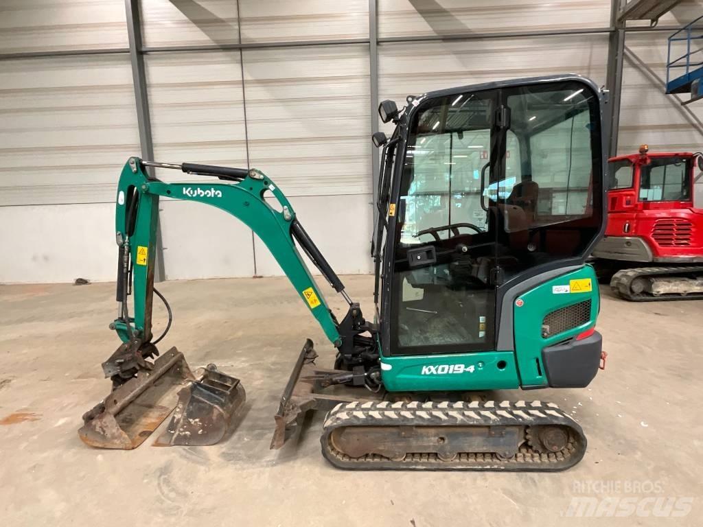 Kubota KX 019-4 소형 굴삭기 7톤 미만