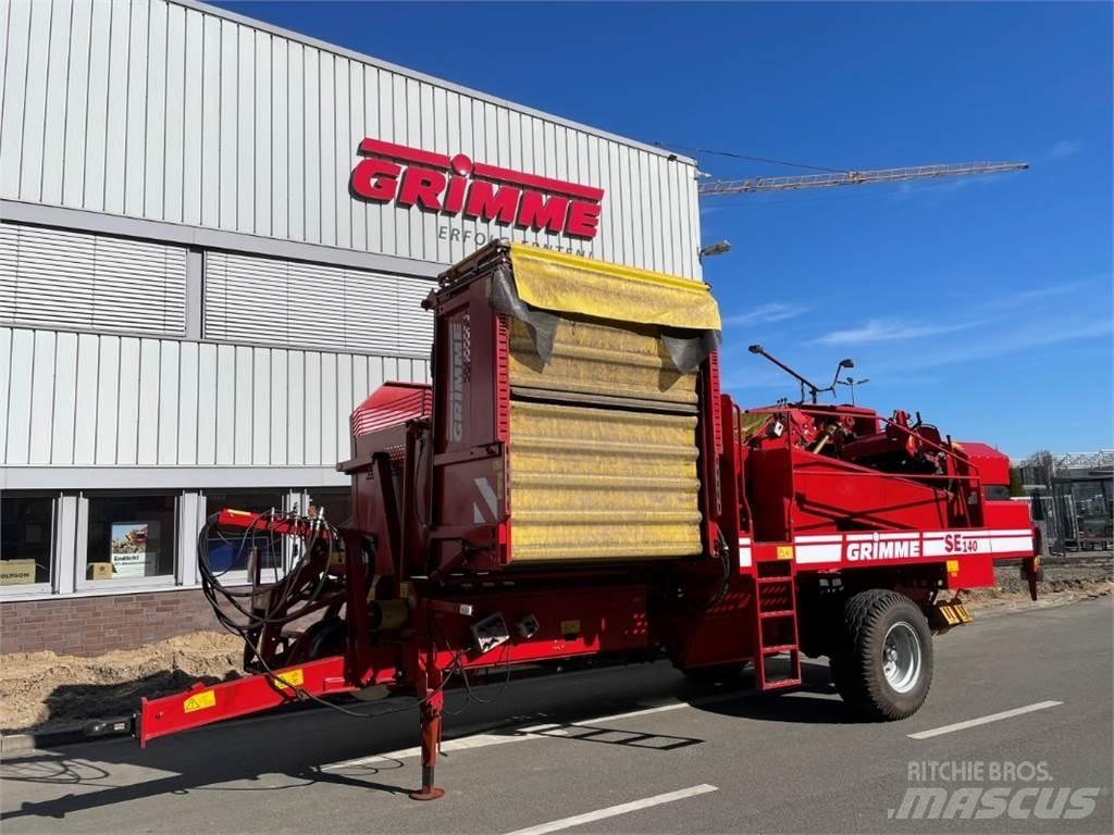 Grimme SE 140 UB 감자수확기 및 포테이토디거