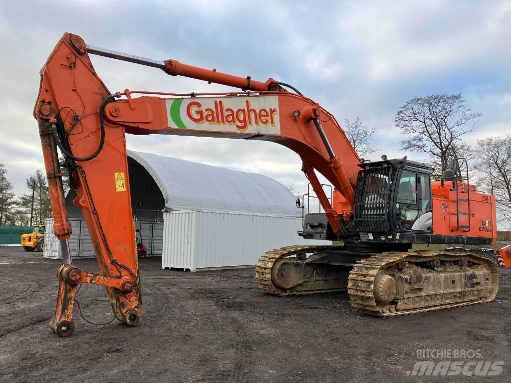 Hitachi ZX670LCH-5B 대형 굴삭기 29톤 이상