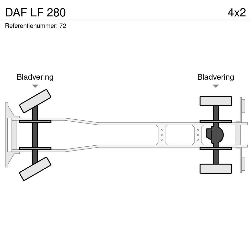 DAF LF 280 탑차 트럭
