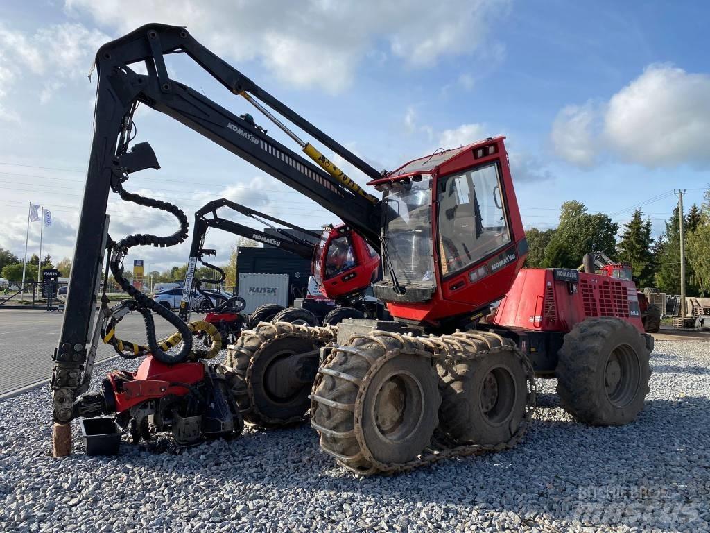 Komatsu 911.5 원목 하베스터