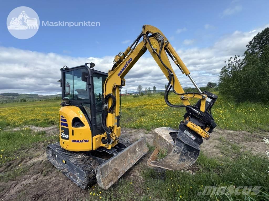 Komatsu PC 26 MR 소형 굴삭기 7톤 미만
