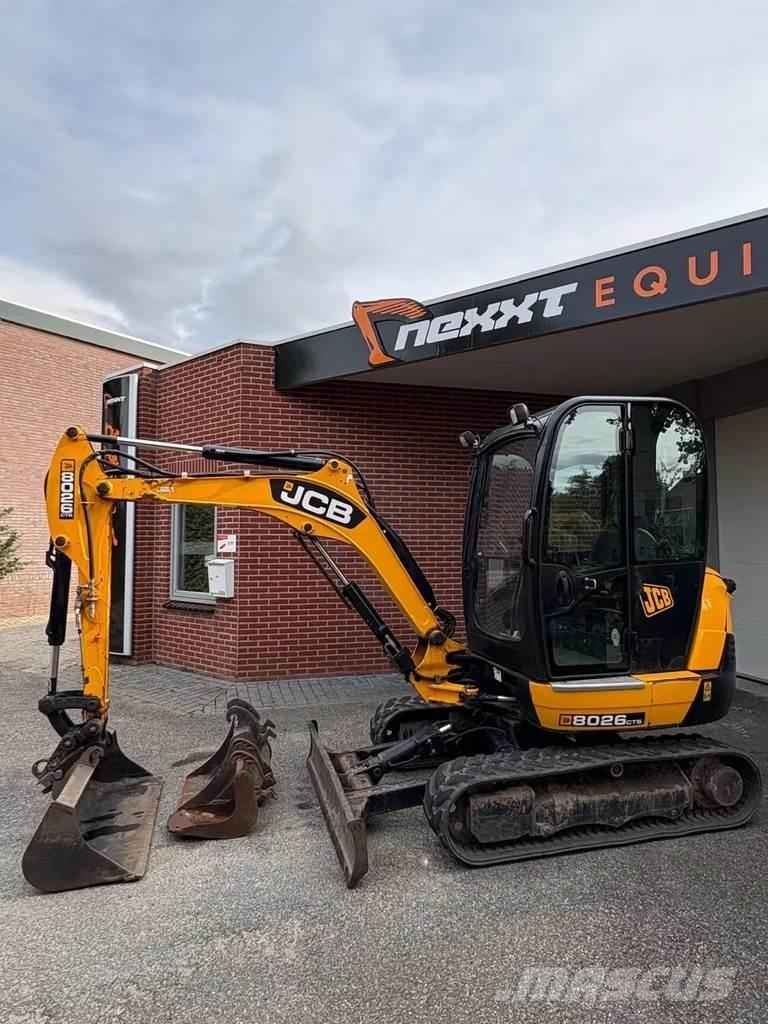 JCB 8026 CTS 소형 굴삭기 7톤 미만
