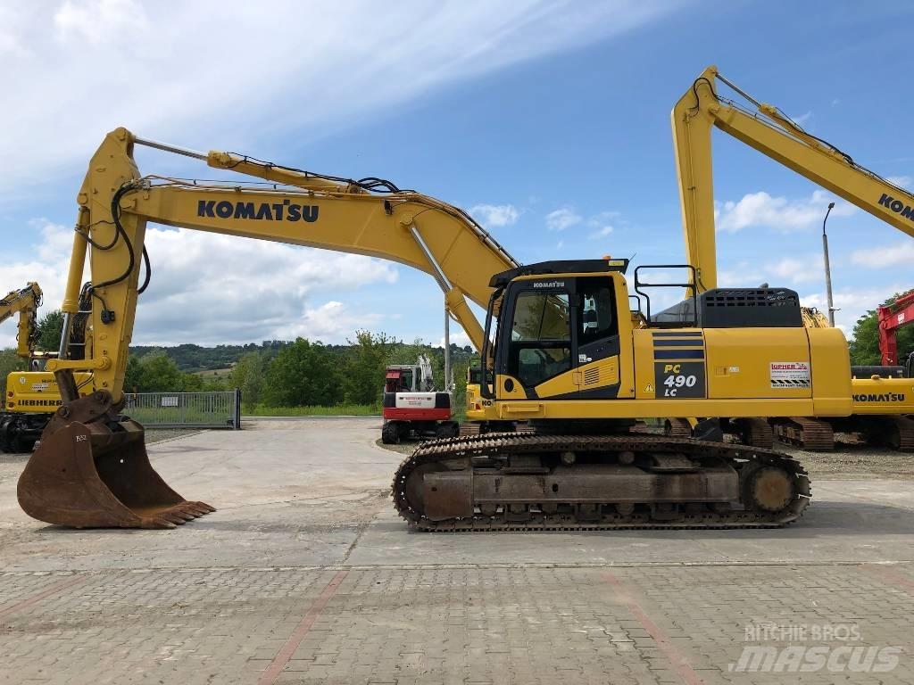 Komatsu PC490LC-10 대형 굴삭기 29톤 이상