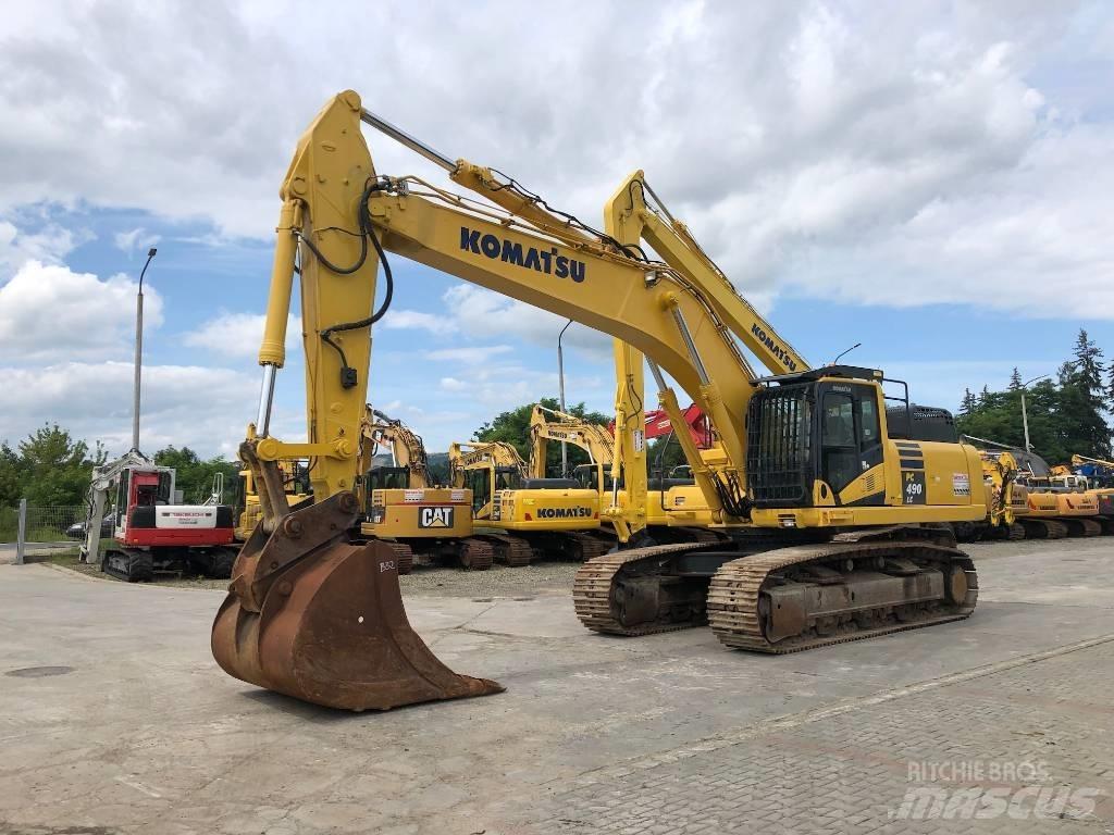 Komatsu PC490LC-10 대형 굴삭기 29톤 이상