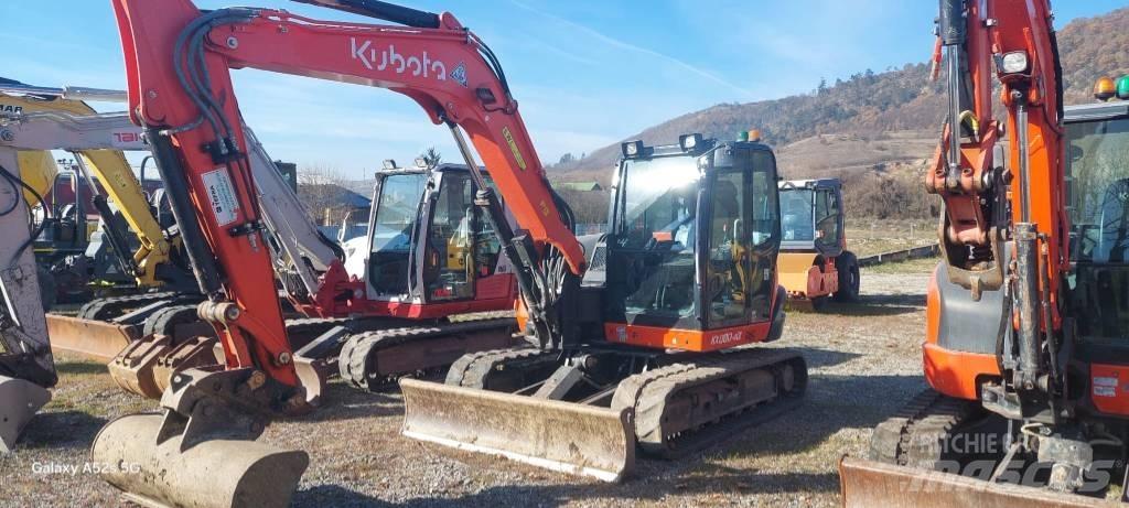 Kubota KX 080-4 중형굴삭기 7톤-28톤
