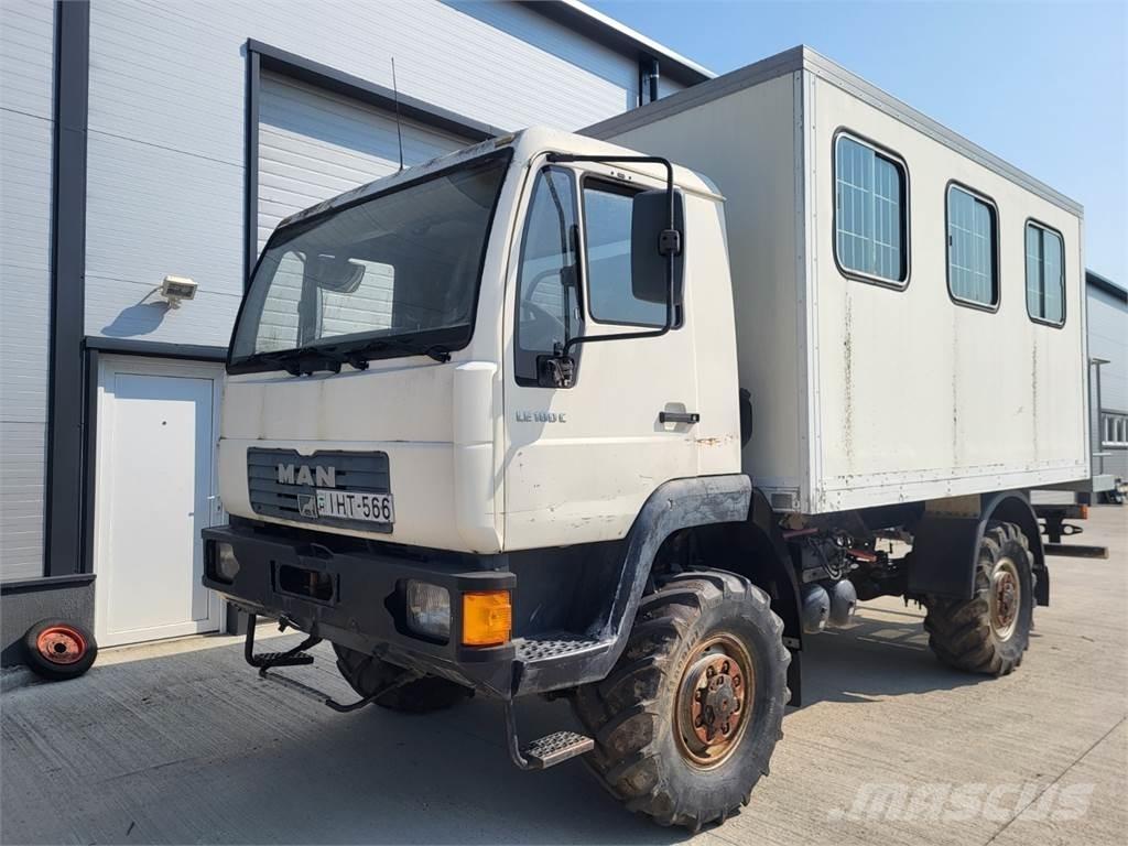 MAN 10.185LAEC 4X4 탑차 트럭