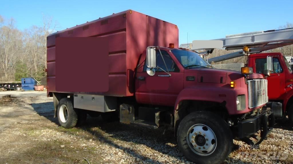 GMC C7500 우드칩 트럭