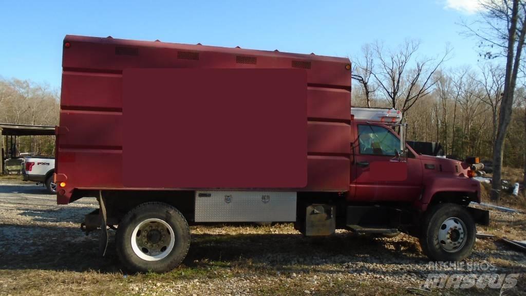 GMC C7500 우드칩 트럭