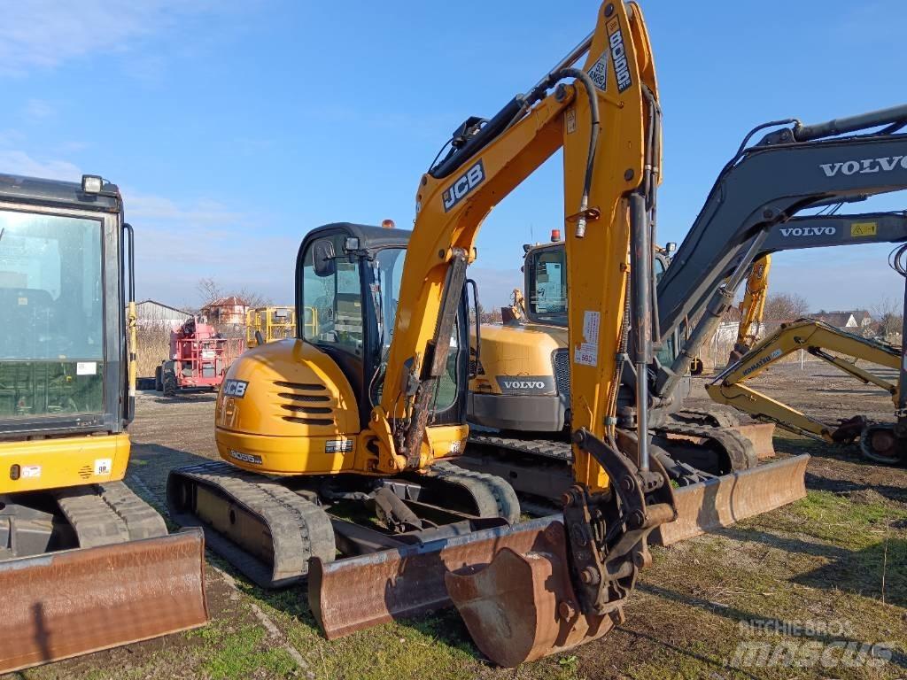 JCB 8055 RTS 소형 굴삭기 7톤 미만