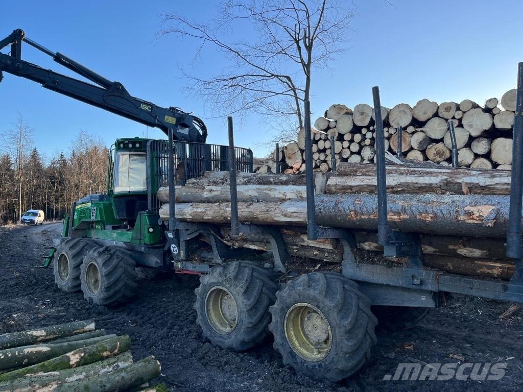 John Deere 1510G 원목 포워더