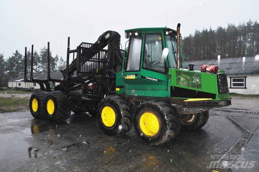 Timberjack 1110C 원목 포워더