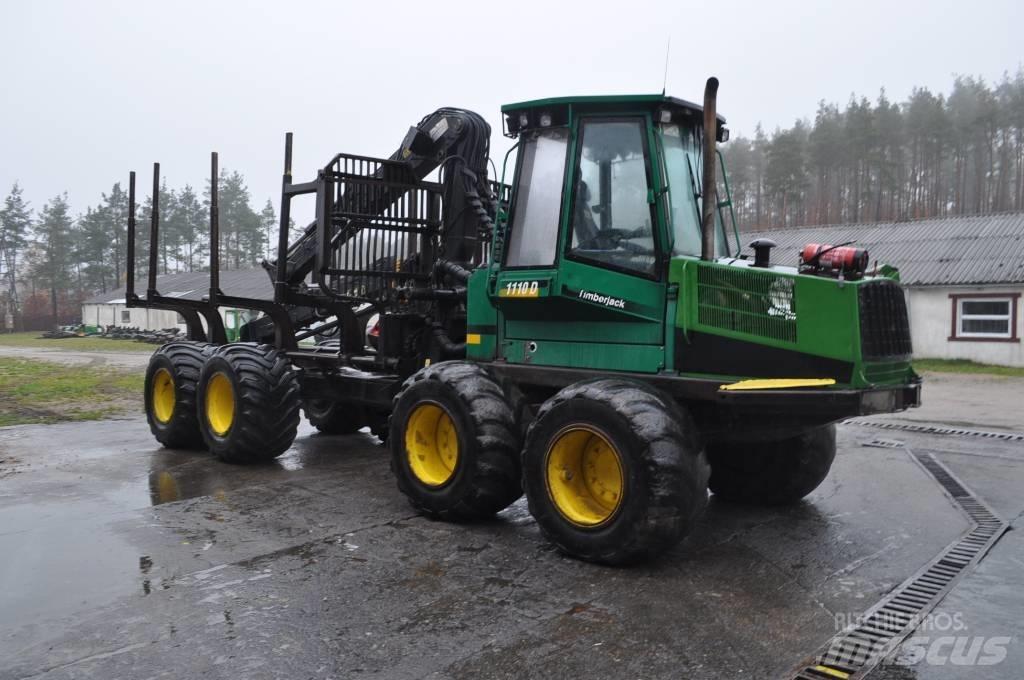 Timberjack 1110C 원목 포워더