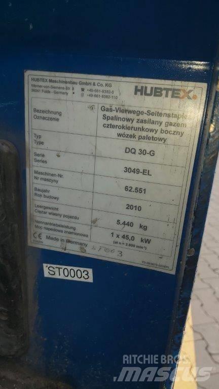 Hubtex DQ 30 G 사이드로더
