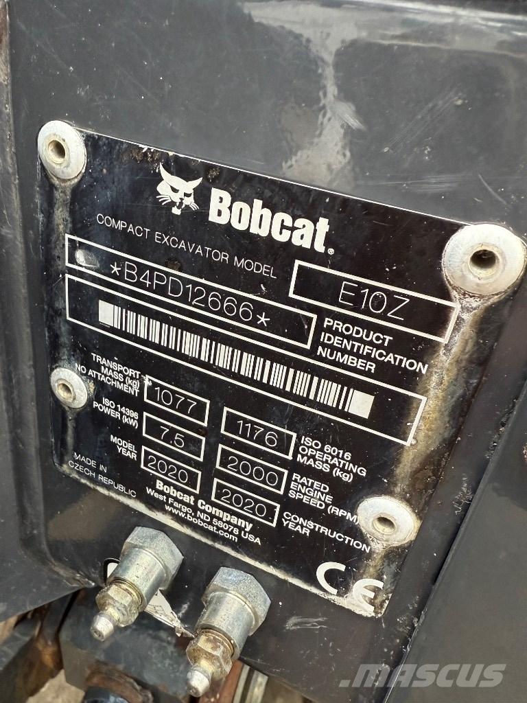 Bobcat E 10z 소형 굴삭기 7톤 미만