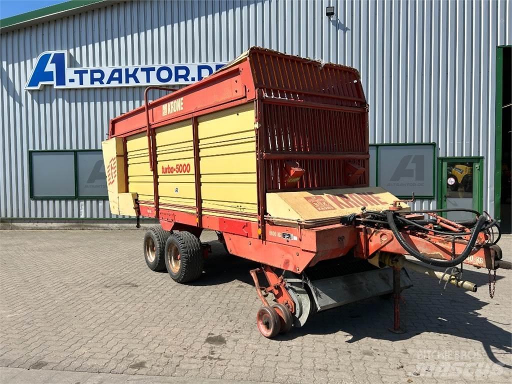 Krone Turbo 5000 T 자동 적재 트레일러