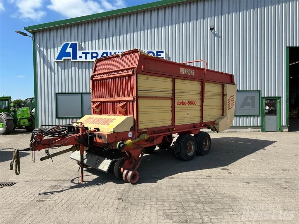Krone Turbo 5000 T 자동 적재 트레일러